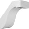 Ekena Millwork 3-in. W x 6-in. D x 6-in. H Del Monte Architectural Grade PVC Knee Brace BRCP03X06X06DEL - alternate 1